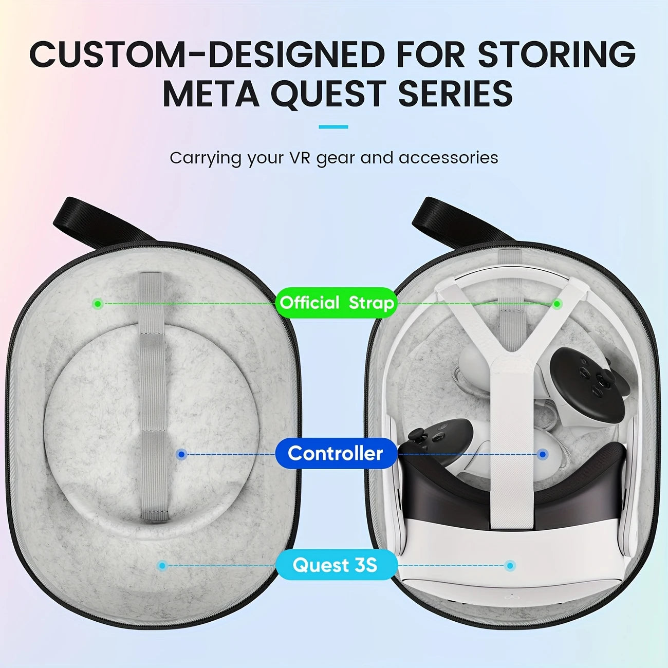 VR Headset Carrying Case Type 2